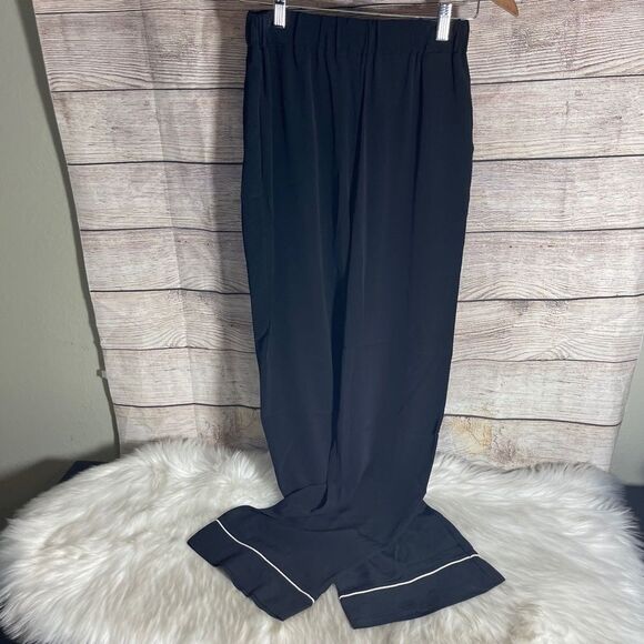 Zara Basic Black Ponte Pull On Pants Sz S - Picture 2 of 8